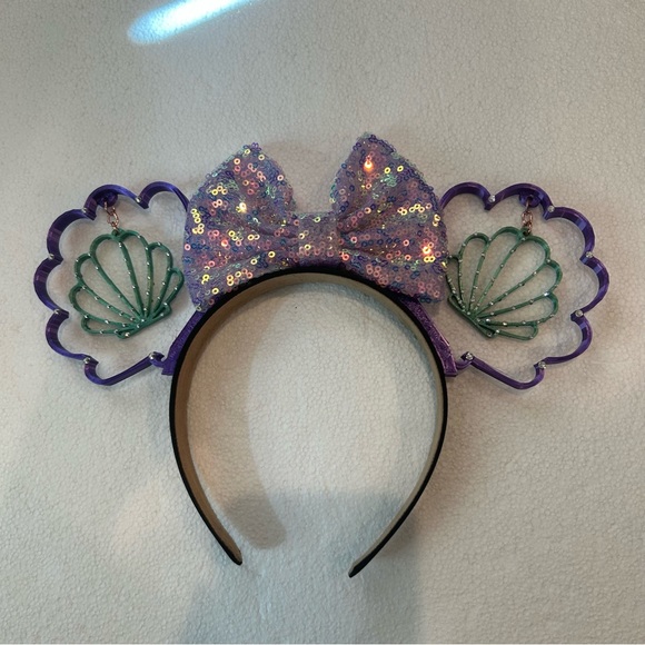 Disney Purple and Green Sequin Headband - Picture 2 of 6